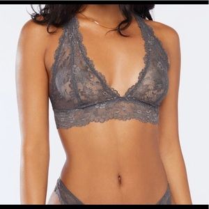 SAVAGE X FENTY Floral Lace Racerback Bralette